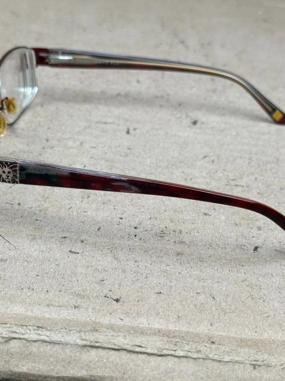 Anne Klein Women's Eyeglass frames - Frame only with cases scratches damage